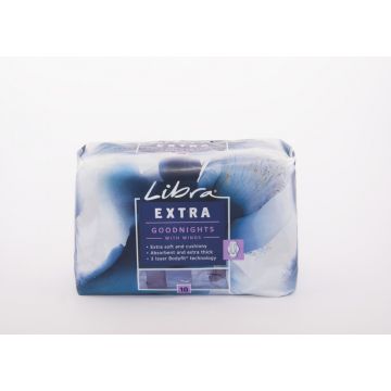 Libra Extra goodnights x 10pads